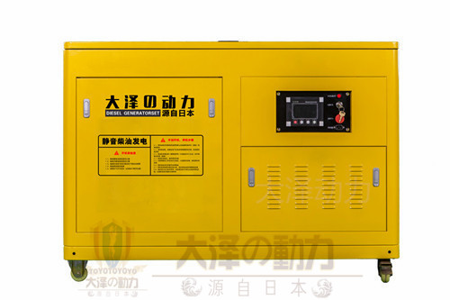 静音汽油发电机与静音柴油发电机的区别？