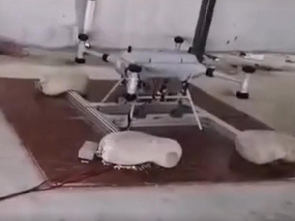 柴油发电机带无人机